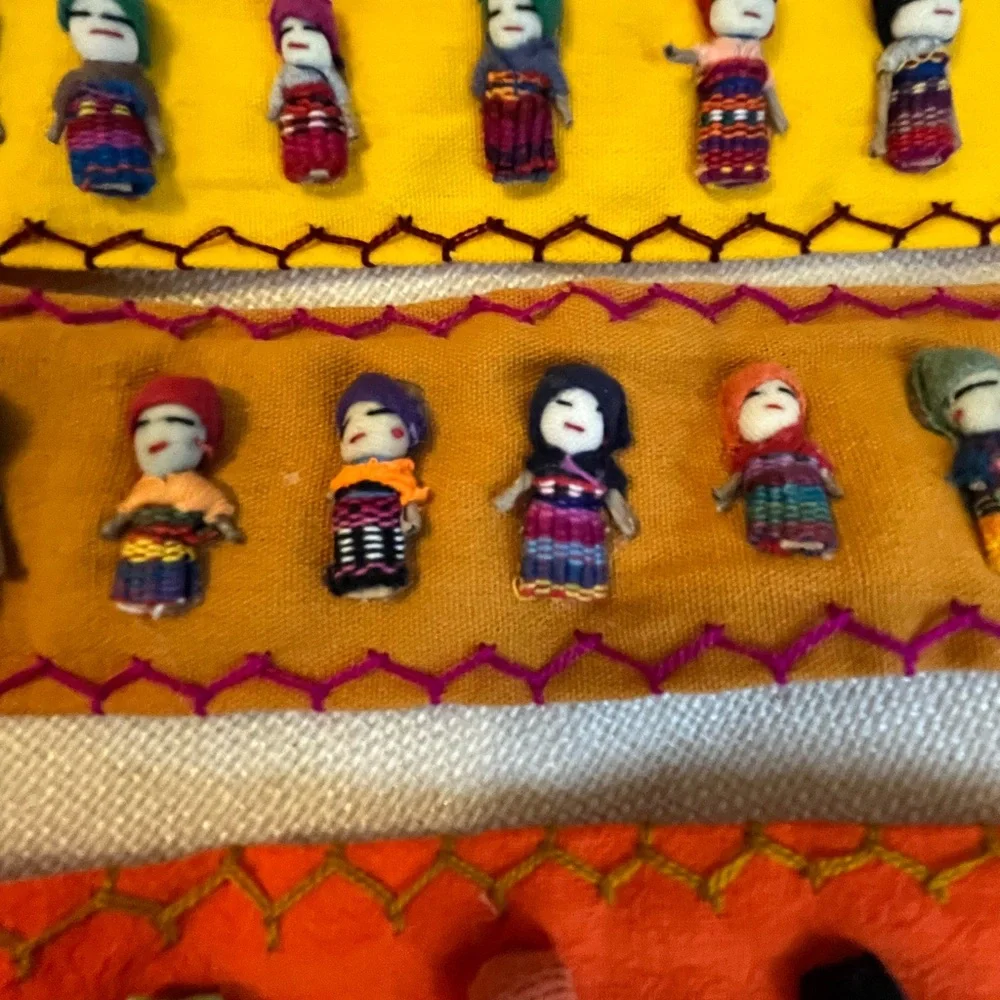 NWT Colorful Handmade Dolls Headbands from Mexico 🇲🇽